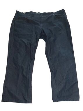 Perry Ellis Men's Blue Jeans 44x30 Flat Front